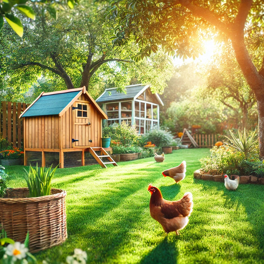 Hühner im Garten halten Was ist zu beachten