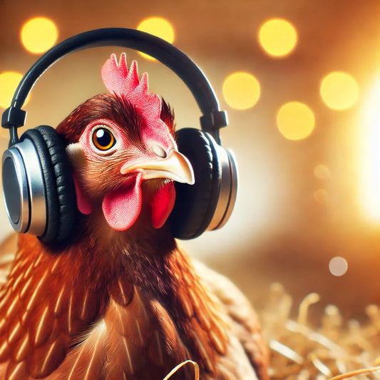 Hühner und Musik – Wie reagieren sie darauf