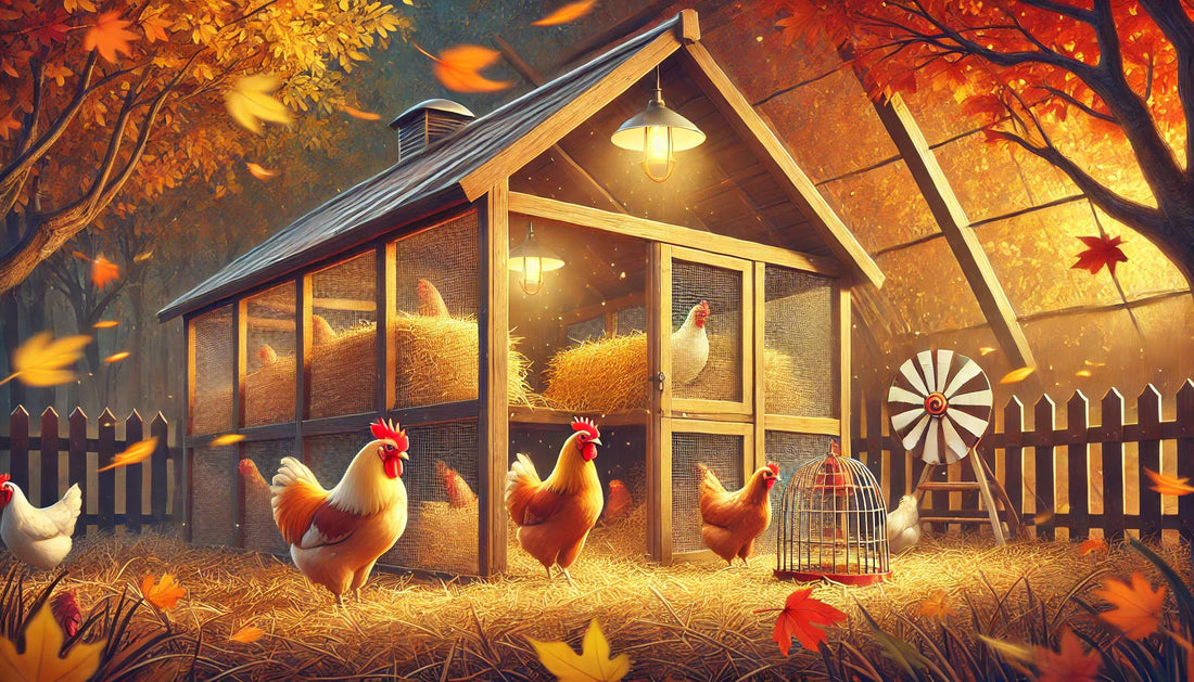 Hühnerhaltung im Herbst Vorbereitung auf den Winter