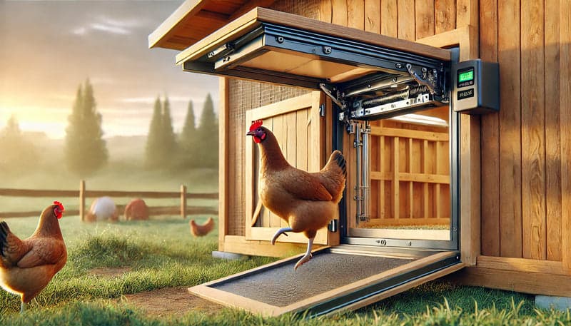 Automatische Hühnerklappe: Komfort und Sicherheit für deinen Stall