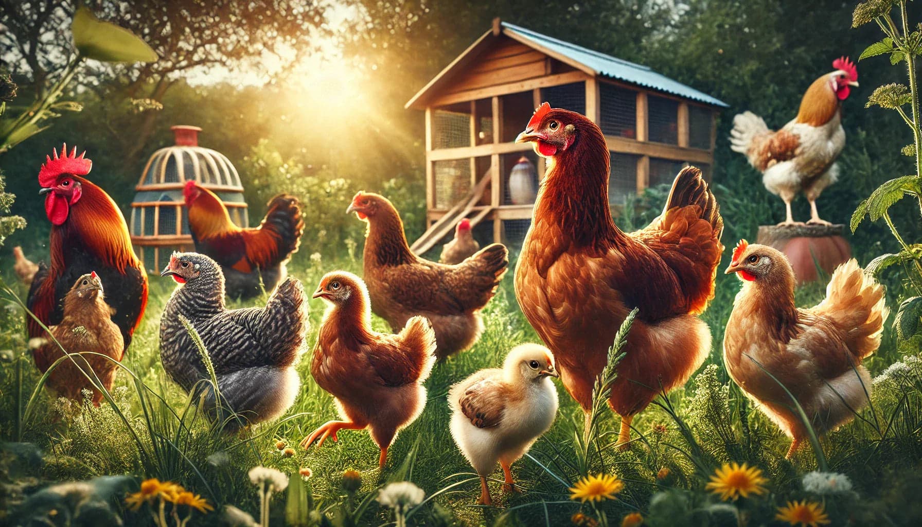 Die 10 besten Hühnerrassen für Anfänger