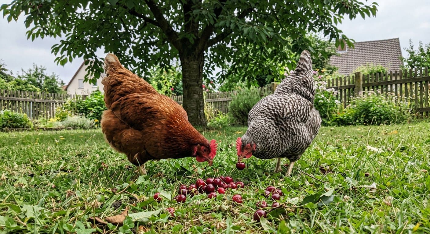 Dürfen Hühner Kirschen essen? Dürfen Hühner Kirschen essen?