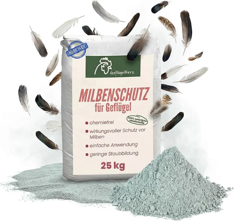 Petigi Milbenschutz-Puder – Staubbad gegen rote Vogelmilbe Petigi Milbenschutz-Puder – Staubbad gegen rote Vogelmilbe