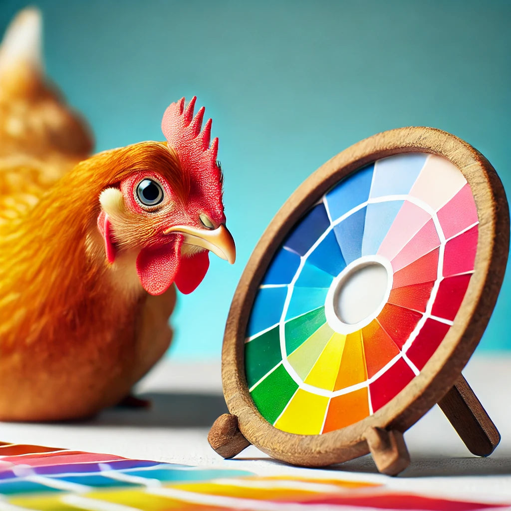 Können Hühner Farben sehen Einblick in das faszinierende Farbsehen von Hühnern